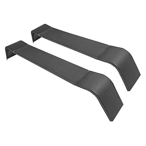 ECOTRIC Pair Tandem Axle Trailer Fenders 72-7/8'x10-1/4 x13 Fit 13'-15' Tires Steel 14 Gauge Diamond...