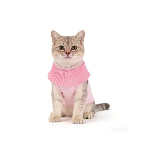 Ropa de recuperación postoperatoria para mascotas con cono protector COLLBATH 7