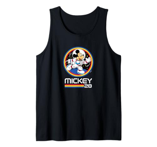 Mickey Mouse débardeur haut de gamme Retro 28 Space Badge aux finitions soignées