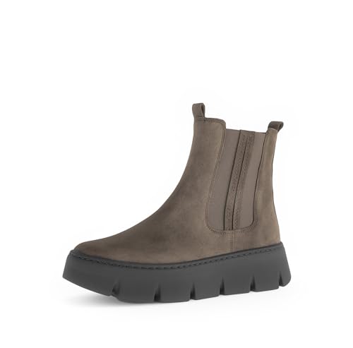 Gabor Damen Klassische Stiefeletten, Frauen Stiefeletten,Boots,Stiefel,Bootee,Booties,halbstiefel,Kurzstiefel,braun,36 EU / 3.5 UK – Ansicht 1
