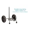 Nova Rolling Oxygen Tank Carrier Cart, Chrome