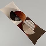 【DIMENSIONS】40 x 145 cm. Veuillez prévoir une marge d'erreur de 1 à 2 cm en raison de la mesure manuelle. Contenu : 1 housse de coussin (sans rembourrage).