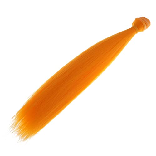 Adorno para el cabello naranja y accesorio de peinado casual para mujer