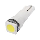 uxcell 1W White T5 5050 Surface Mount Device LED Car Dashboard Light Lamp