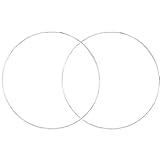 Very Thin Endless Hoops, 60mm 2 3/8