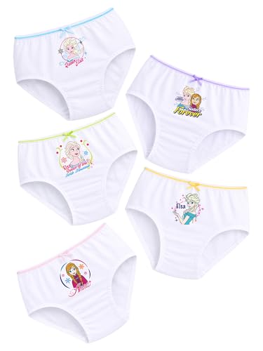 Image of BODYCARE KIDS Girls Cartoon Printed Panty Pack of 5 (Color & Print May Vary)