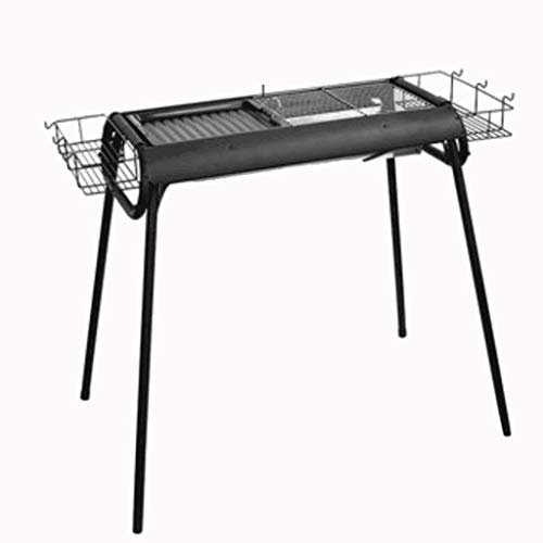 Stainless steel household barbecue outdoor wild charcoal grill full set of carbon barbecue stove tools