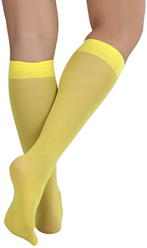 ToBeInStyle Womens Pack of 6 Knee High Trouser Vibrant Socks3