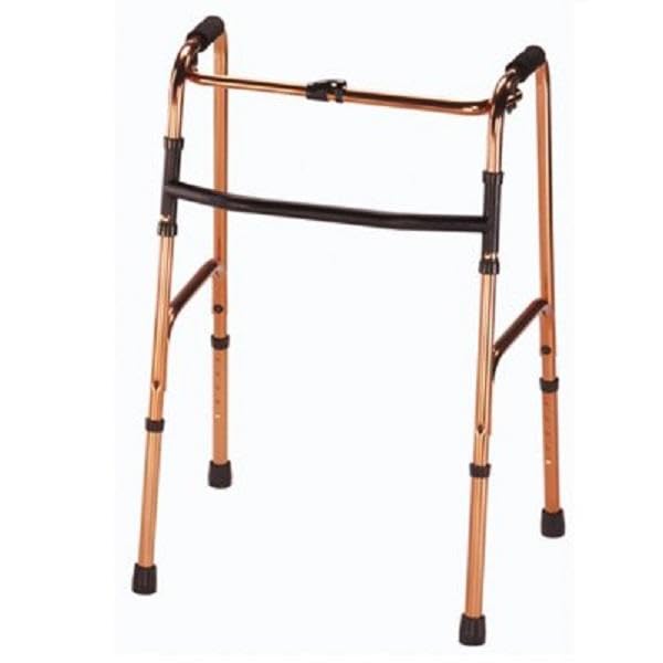 Gehgestell faltbar starr bronze