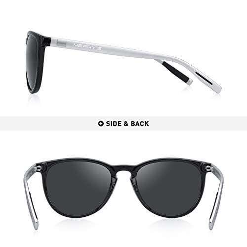 Image of MERRY'S Unisex Polarized Aluminum Sunglasses Vintage Sun Glasses For Men /Women S8286