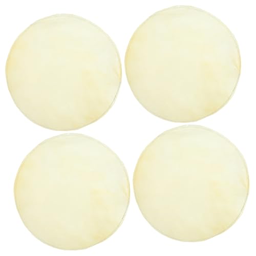 KESYOO Durable Drum Cover - Leather Drum Skin for Percussion Instruments - Ideal for Metal Drums Enhances Sound and Longevity 12 Inch Size