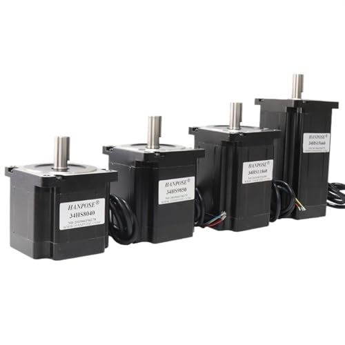Moteur pas à pas Nema 34 34HS9850 pour motorisation axe CNC 86mm - 2