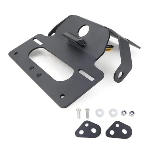 GVGFKPKZAY Für Triumph Scrambler 1200 XE XC 2019–2024 Motorrad-Kennzeichenhalter Heckklappen-Entferner-Kit Motorrad kennzeichenhalterung