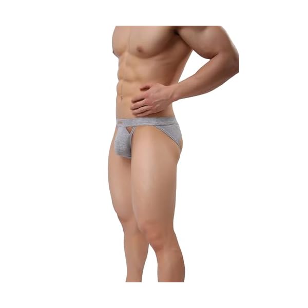 Alienjoy Jockstrap String Tanga für Herren Sexy Männer G-Strings Unterwäsche Stretch Baumwolle Slips Thong Athletischer Unterstützer Sport Unterhosen – Bild 4