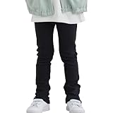 [ever closet] ズボン キッズ 子供 女の子 秋冬 男の子 140 ブラック 自由自在 ストレッチパンツ 秋服 冬服 通園 通学 子供服 キッズ服 エバークローゼット