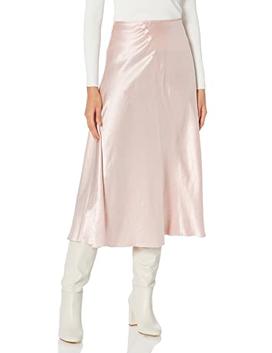 Jupe à enfiler à bords bruts Vince vêtement femme chic jupe longue satin