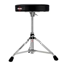 Comfortable seat: The drum stools offer a generous seat with a width of 33 cm and a comfortable padding of 6 cm. This ensures a comfortable and pleasant sitting experience for every user. Optimum comfort: This stool impresses with its low weight and ...