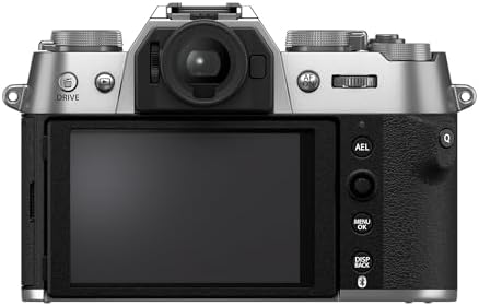 FUJIFILM X-T50 미러리스 디지털 카메라 바디 - 실버 — 사진 4