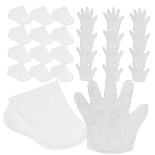 minkissy Paraffin Wax Liners Hand and Foot Gloves Liners Disposable Foot Covers Breathable 20pcs Pack
