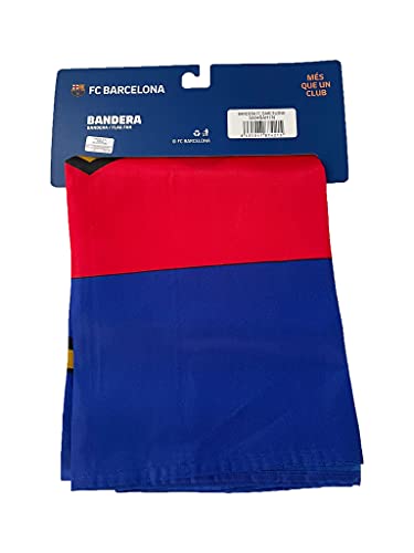FOXCUP Producto con Licencia FC. Barcelona Large FC Vertical Flag – Measures 150 x 100 cm – 100% Polyester – for Outdoor and Indoor