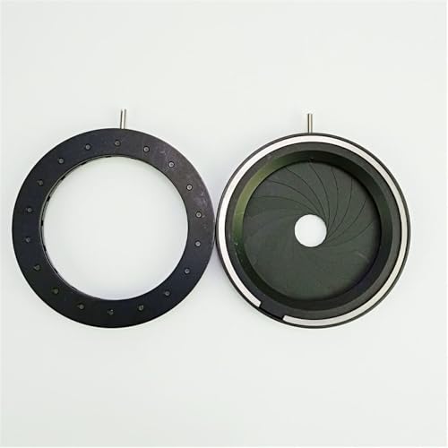 Diaphragme ouverture iris mécanique 2,5 42 mm pour microscope - 3