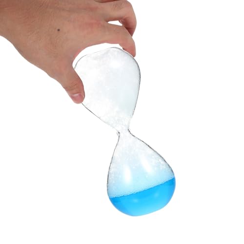 TENDYCOCO 泡泡砂時計 おしゃれなガラス製マー インテリア装飾用 リビングルーム向け 素材使用 長利用可能なキッチンカウンター装飾