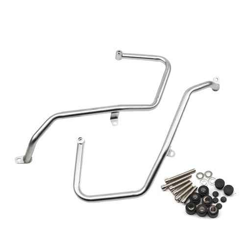 �o�[ �K�� �I�[�g�o�C �N���b�V�� �p�� X-ADV 750�p XADV750 2025�p �I�[�g�o�C�G���W���K�[�h�o���p�[�v���e�N�^�[ �X�e�����X�X�`�[�� �����h�~(Silver)