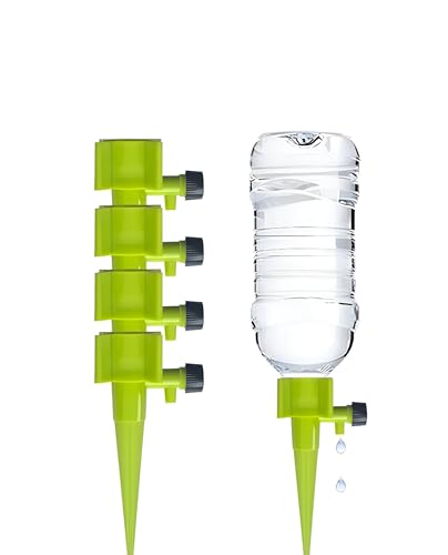 Image of Drip Irrigation Kit for Home Garden - Self Watering System for Indoor Plants, Slow Release Watering Spikes, Plant Watering Spikes for Bottles Set (Pack of 6)