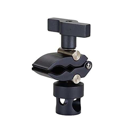 Image of 9.Solutions Python Clamp Mini, Unique Grip Head that Fastens onto Rods Ranging in Diameter from 1 /4 inch to 5 /8 inch, Max Load: 11lbs, 9.VB5079, Crab Clamp Rod Clamp