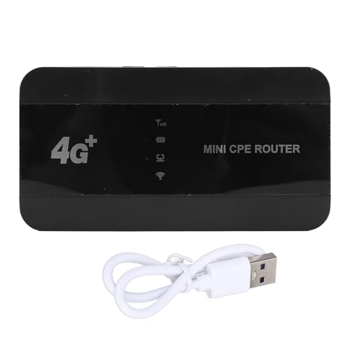 Image of AMONIDA Portable 4G LTE WiFi Hotspot Router, 300Mbps High Speed with RJ45 & USB C Port, 10 Device Connections, 3000mAh Battery for Travel, Laptop, Mobile Devices