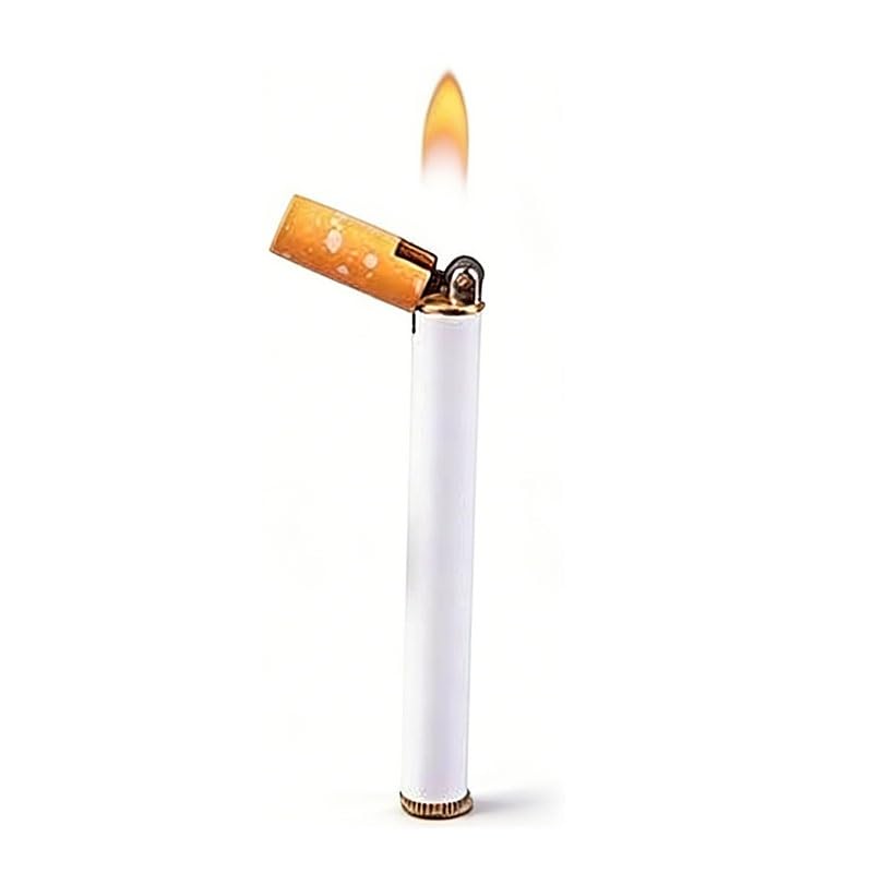 Encendedor pequeño portátil con llama tradicional miniatura 1