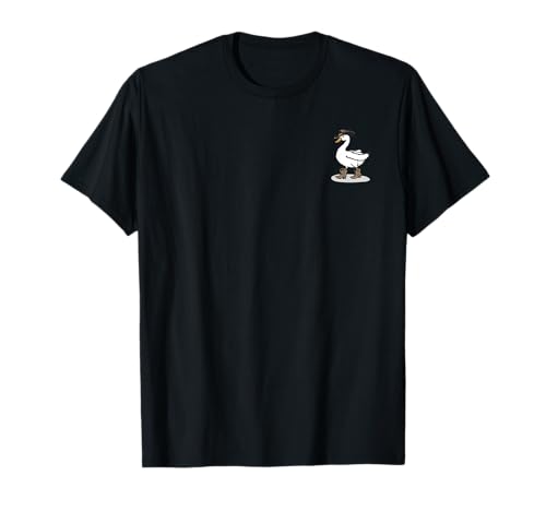 Country Divertido Vaquero Vaquera Ganso Rodeo Sombrero Camiseta