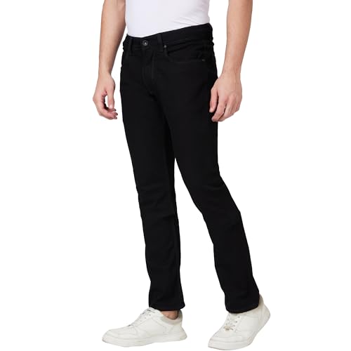 Image of Spykar Men's Rafter Boot Cut Mid-Rise Casual Jeans