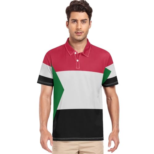 Polo Soudan pour homme col classique GuoChe en taille S