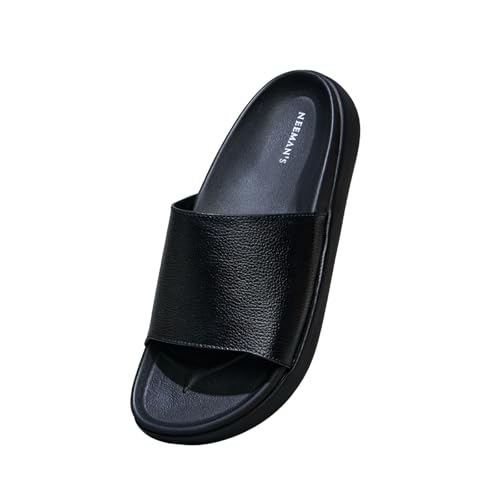Image of Neeman's PureWhoosh Slides for Men | Lightweight Slip-On with Cushioned Footbed & Arch Support | Soft Strap, Grippy Sole & All-Day Comfort