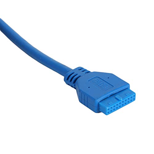 Image of USB 3.0 Dual Port & HD-Audio Front Panel, Computer Expansion Board 2 USB 3.0 Port hubs with 55cm Extension Cable, (Audio & Mic & USB)