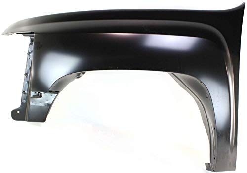 Evan-Fischer Front Fender Compatible with 2007-2013 Chevrolet Silverado 1500 CAPA Driver Side