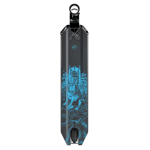 Fuzion Tabla para Scooter Patinete Freestyle, Modelo Signature Rider Leo Spencer, 49,53 cm Largo x 11.43 cm Ancho Cover