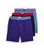 POLO RALPH LAUREN Classic Fit w/Wicking 5-Pack Boxers 2 Andover/1 Madison/2 Black LG