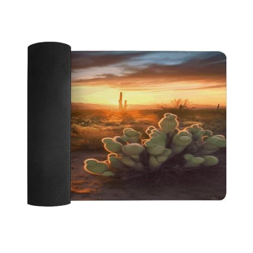 Alfombrilla de escritorio gaming FekiLoot 60x30 cm goma miniatura 3