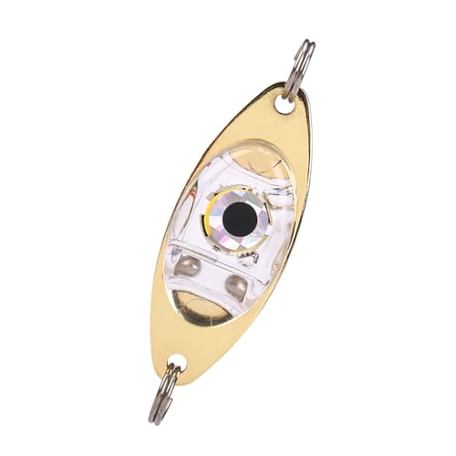 トローリング ドロップ フィッシング ルアー LED 照明付き餌 フラッシャー LED ルアー オヒョウ フラッシャー 照明付きスプーン 水中集魚灯