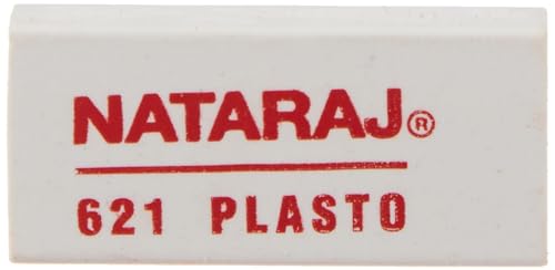 Image of Nataraj 621 Plasto Eraser Regular Jar, White