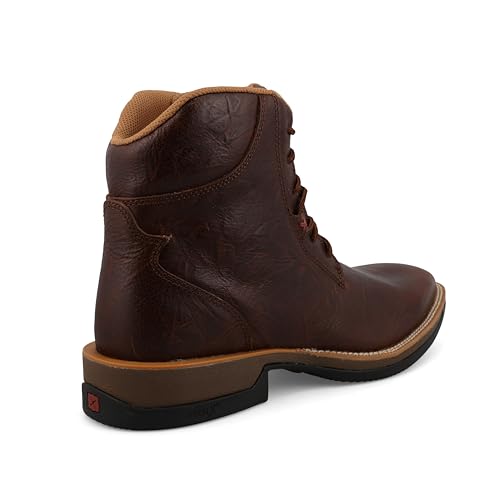 Twisted X Men's 6" Tech X Boot, Wide Square Toe with CellStretch and Tech X3
