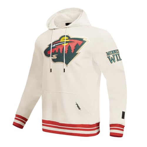 Image of Pro Standard Men's NHL Retro Classics Brushed Back French Terry Pull Over Hoodie