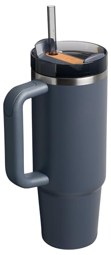 Image of STANLEY Quencher H2.0 Tumbler with Handle and Straw 30 oz | Flowstate 3-Position Lid | Cup Holder Compatible for Travel | Insulated Stainless Steel Cup | BPA-Free | Twilight