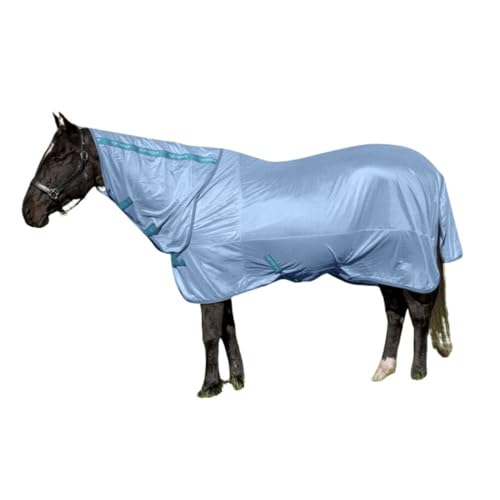 Image of TuffRider Comfy Mesh Combo Neck Fly Sheet 69 Blue