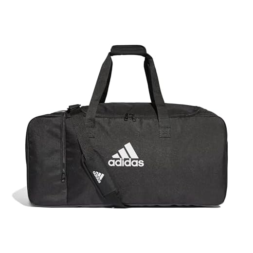 adidas Unisex Tiro Duffel L Sporttasche 70 x 32 x 32 cm, black/White