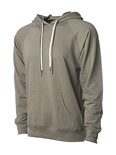 Independent Trading Co. - Icon Lightweight Loopback Terry Hooded Sweatshirt - SS1000 - XL - Olive