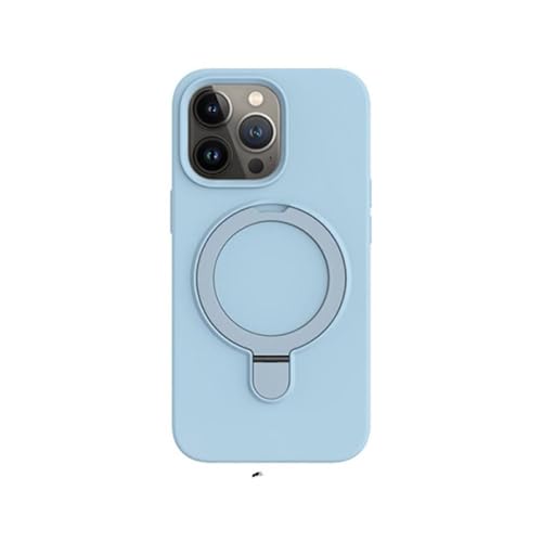 Coque magnétique iPhone 15 avec anneau métal compatible charge sans fil L11