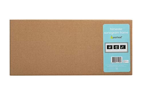Pearhead 71126-A Triple Sonogram Picture Frame, Pregnancy Keepsake Photo Frame thumb #5